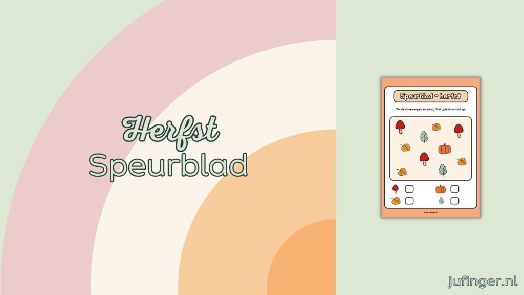 Speurblad - herfst