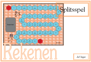 splitsspel - juf Inger