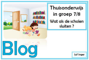 thuisonderwijs in groep 7/8