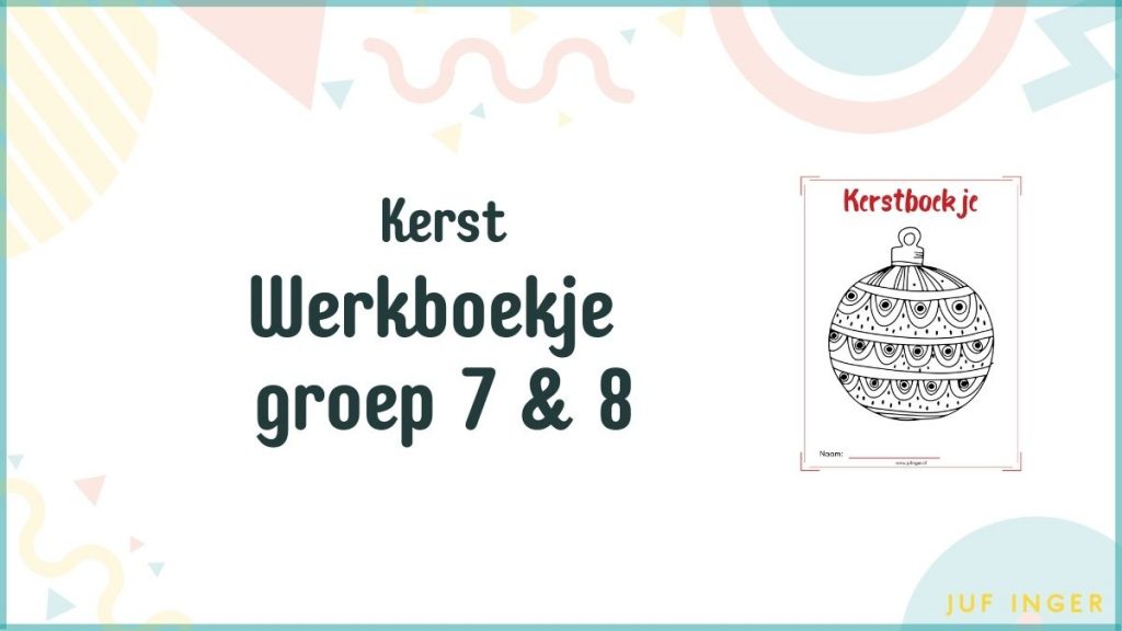 werkboekje kerst