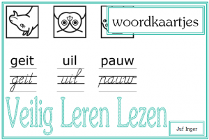 woordkaartjes - juf Inger